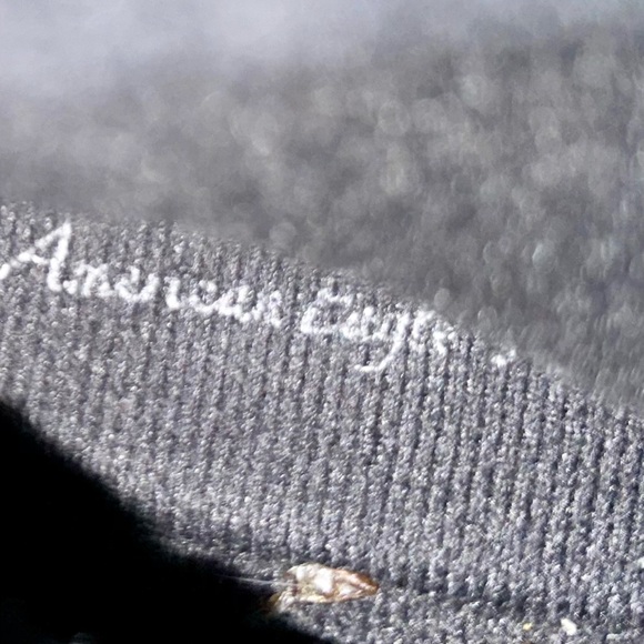 EUC! AMERICAN EAGLE OUTFITTERS BLACK FAUX FUR BOOTS SIIZE 10 - Picture 9 of 10